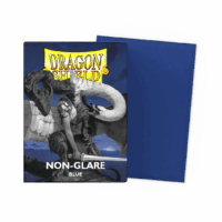 1 Dragon Shield Standard Matte Non-Glare Blue – 100 Bustine Protettive