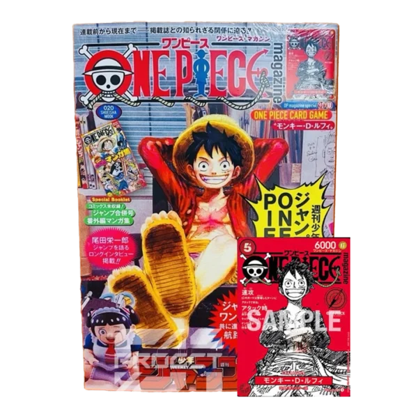 Magazine One Piece Magazine Vol. 20 + Promo Card Monkey D. Luffy (JAP)