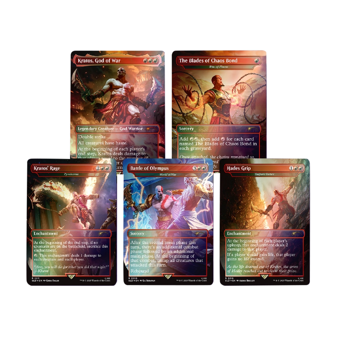 Magic: The Gathering – Secret Lair x God of War: Greek [ENG] - Progct