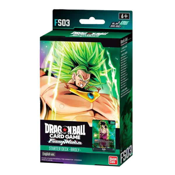 St4 Dragon Ball Super Fusion World – Starter Deck FS03 Broly (ENG)