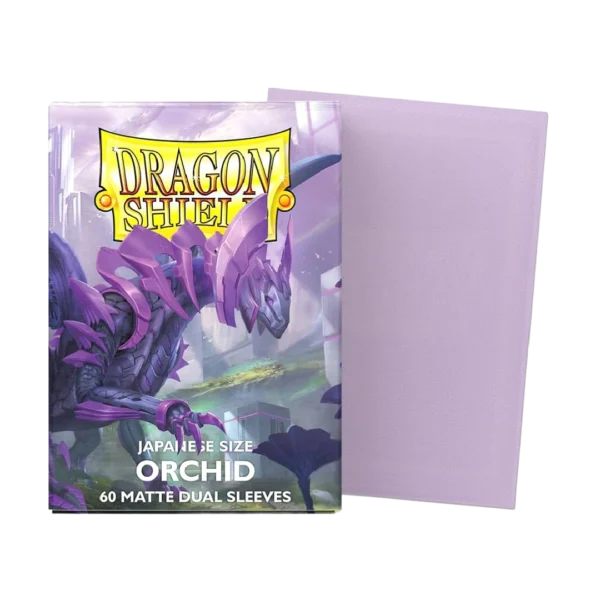 Dragon Shield – Dual Matte Orchid – Japanese Size (60 Sleeves)
