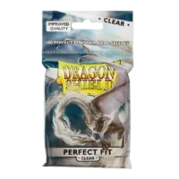 perfect-fit Dragon Shield – Perfect Fit Inner Sleeves Clear (100 Pack)