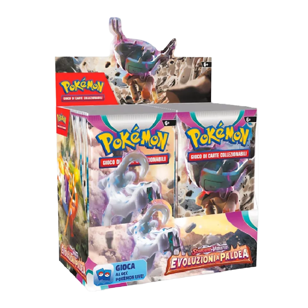 Pokémon Scarlatto e Violetto – Evoluzioni a Paldea | Booster Box 36 ...