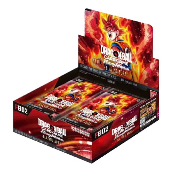 Dragon Ball Super Fusion World – Booster Box FB02 Blazing Aura (ENG)