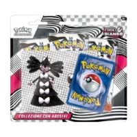 Pokémon – Scarlatto e Violetto: Fuoco Bianco | Blister 3 Bustine con Adesivo – Gothitelle (ITA)