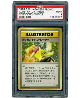 Carte Pokémon rare e costose Pikachu Illustrator