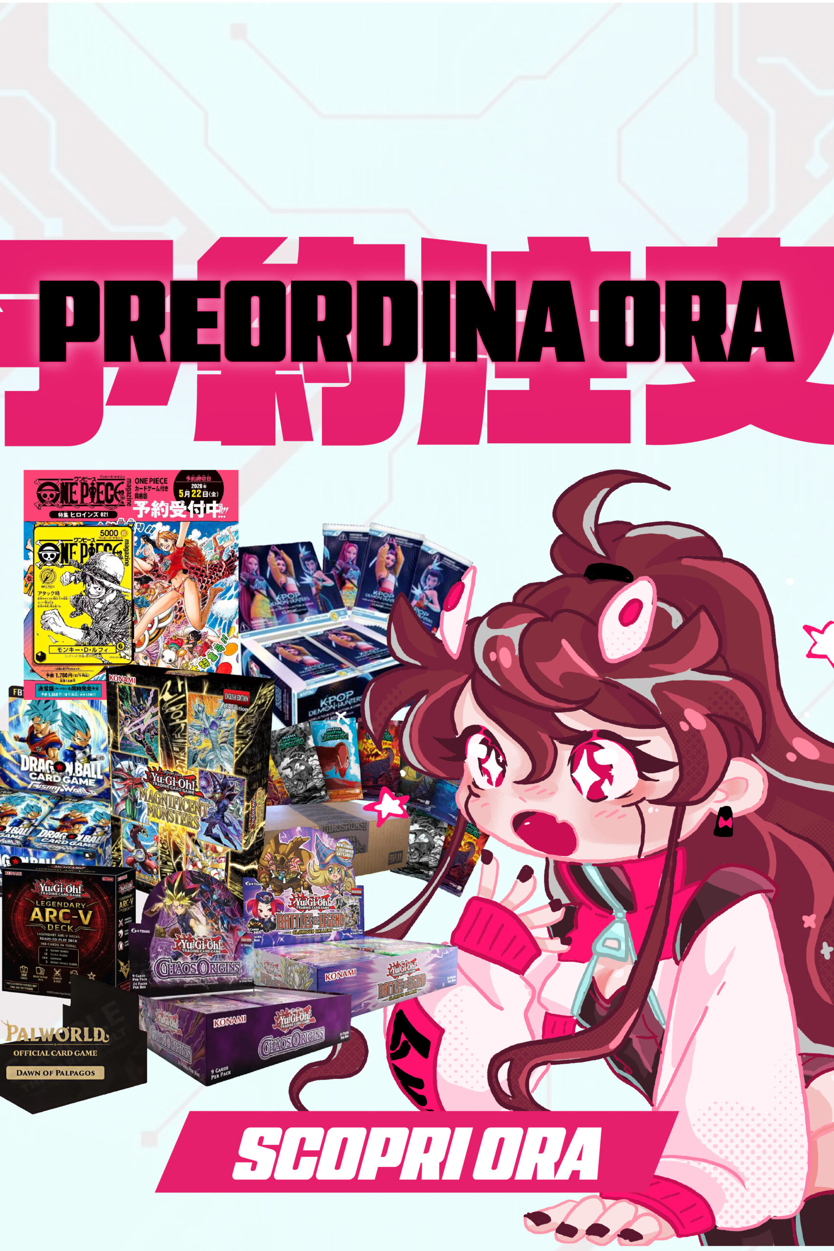 Negozio carte Pokémon e One Piece a Brescia – Progct01