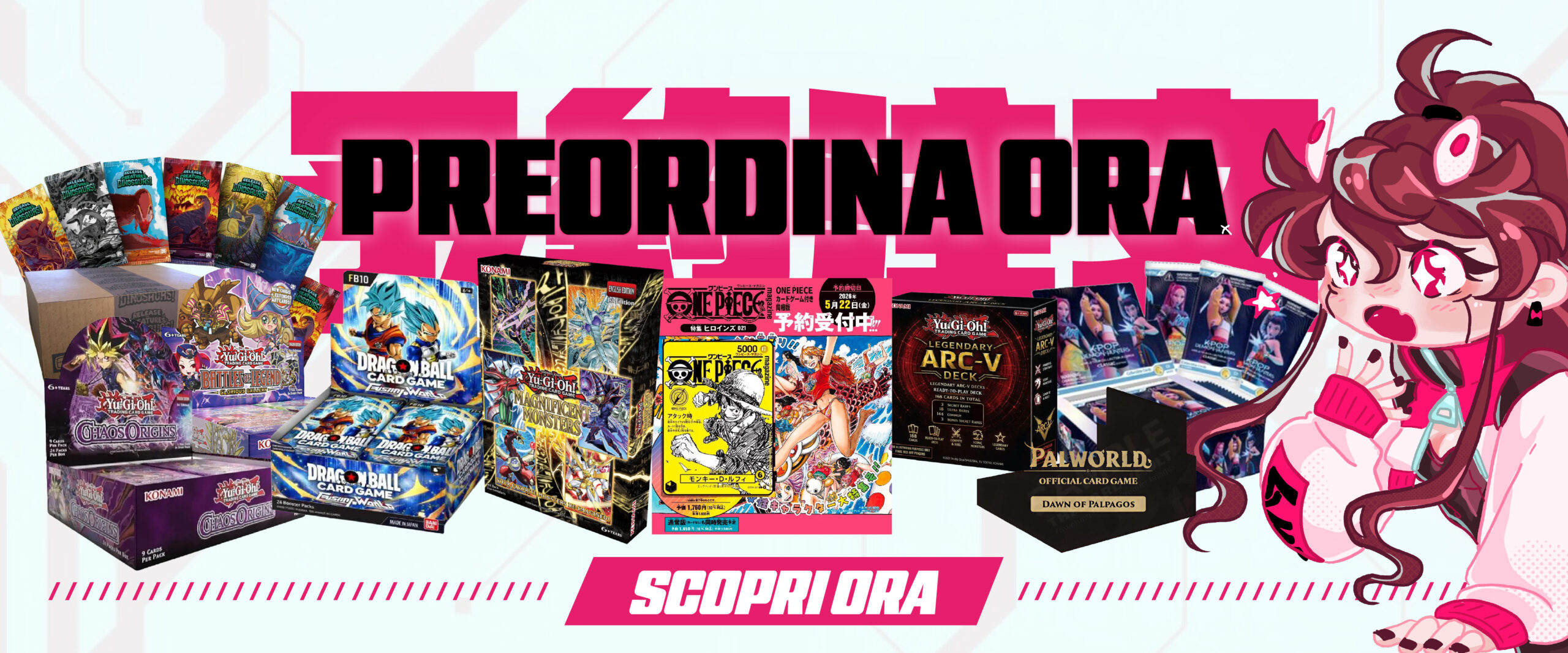 Negozio carte Pokémon e One Piece a Brescia – Progct01
