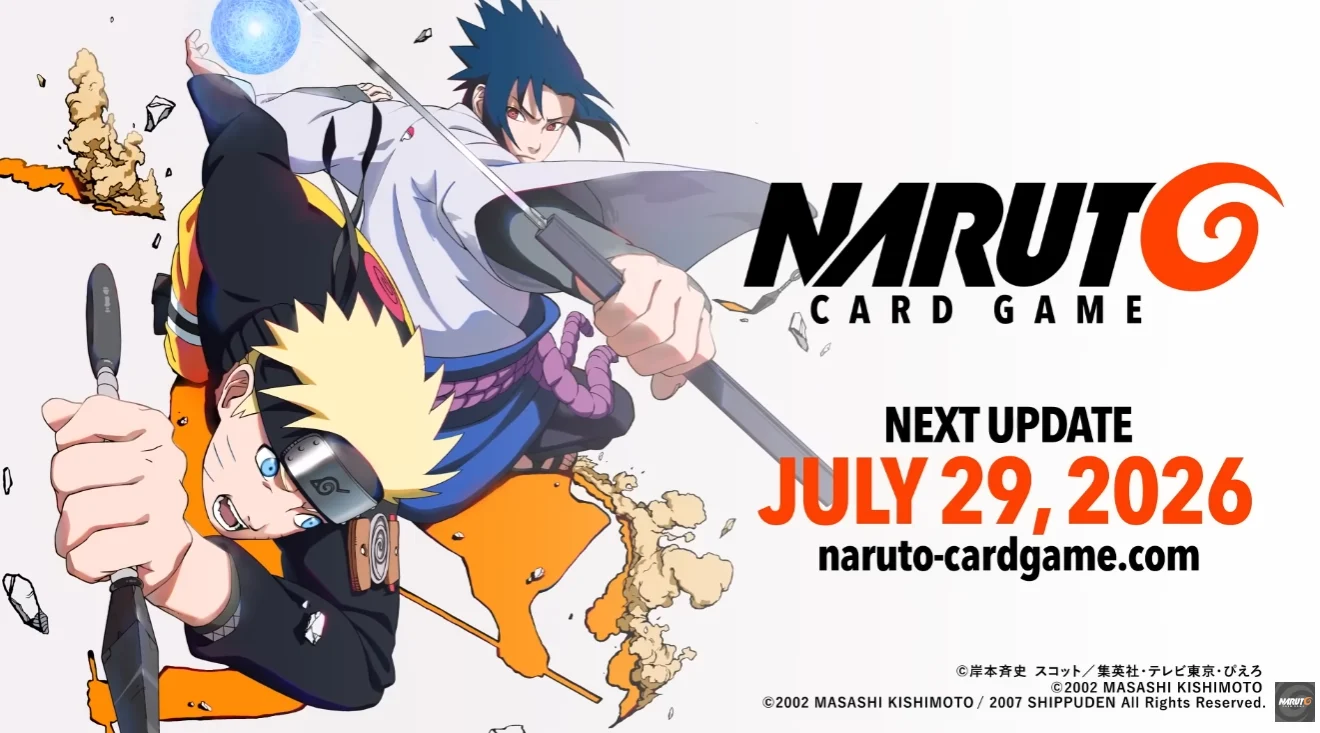 teaser trailer naruto tcg bandai 2027