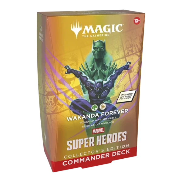 commander-wakanda-collector Magic: The Gathering – Collector's Edition Commander Deck: Wakanda Forever