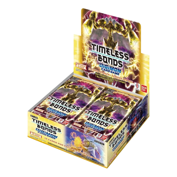 BT26 Digimon Card Game BT-26 Timeless Bonds Box 24 Buste – ENG