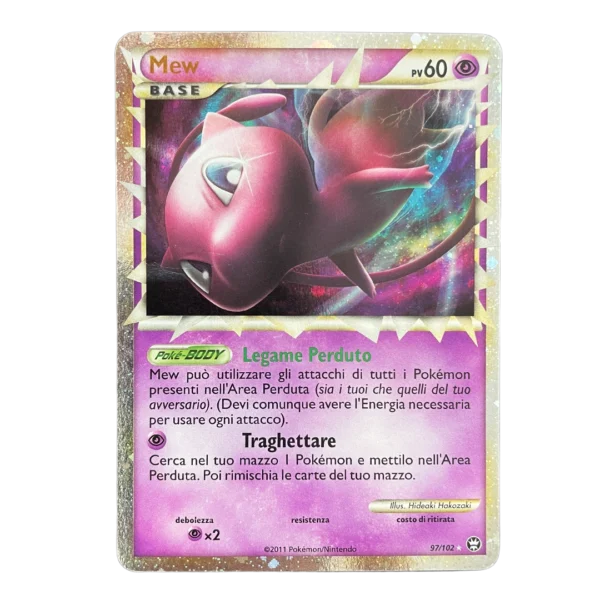 mew-singola Pokémon Mew 97/102 Prime Holo – Trionfale ITA – Good