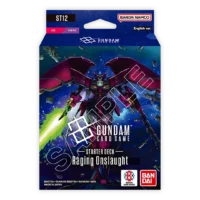 ST12 Gundam Card Game ST12 Raging Onslaught Starter Deck Red Purple