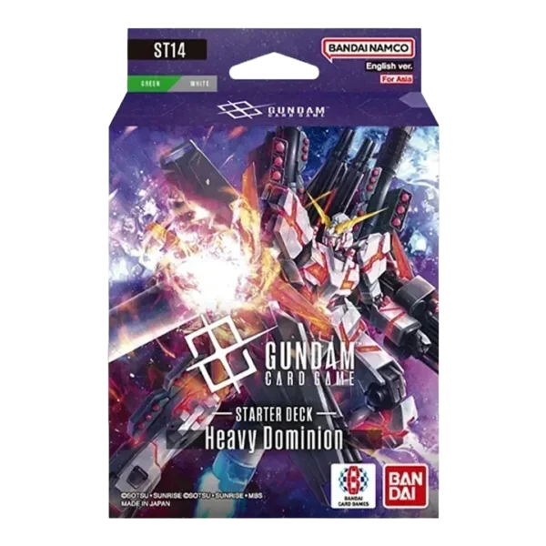Gundam Card Game ST14 Heavy Dominion Starter Deck Green White