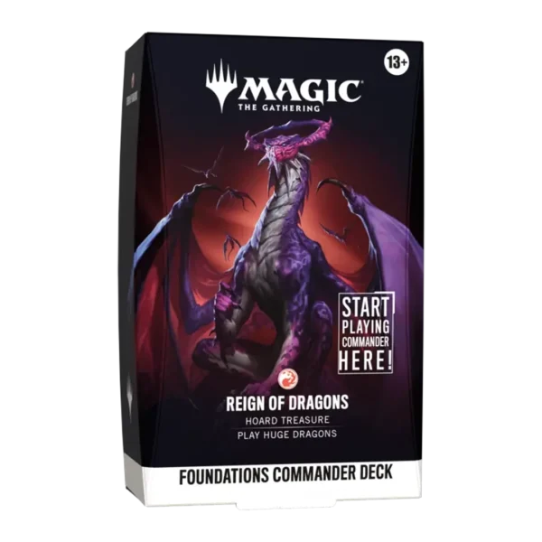 Magic Foundations Commander Deck Reign of Dragons – ENG