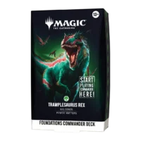 fracture-rex Magic Foundations Commander Deck Tramplesaurus Rex β ENG