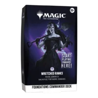 Magic Foundations Commander Deck Wretched Ranks – ENG