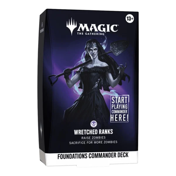 Magic Foundations Commander Deck Wretched Ranks – ENG