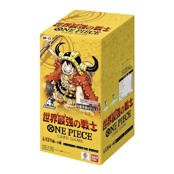 One Piece Card Game OP-17 The Strongest Warrior Booster Box &ndash; JAP