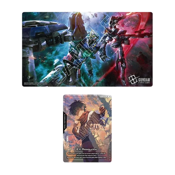Gundam Card Game Official Playmat + EX Resource Card – ENG